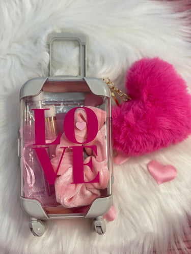 Filled Love Luggage